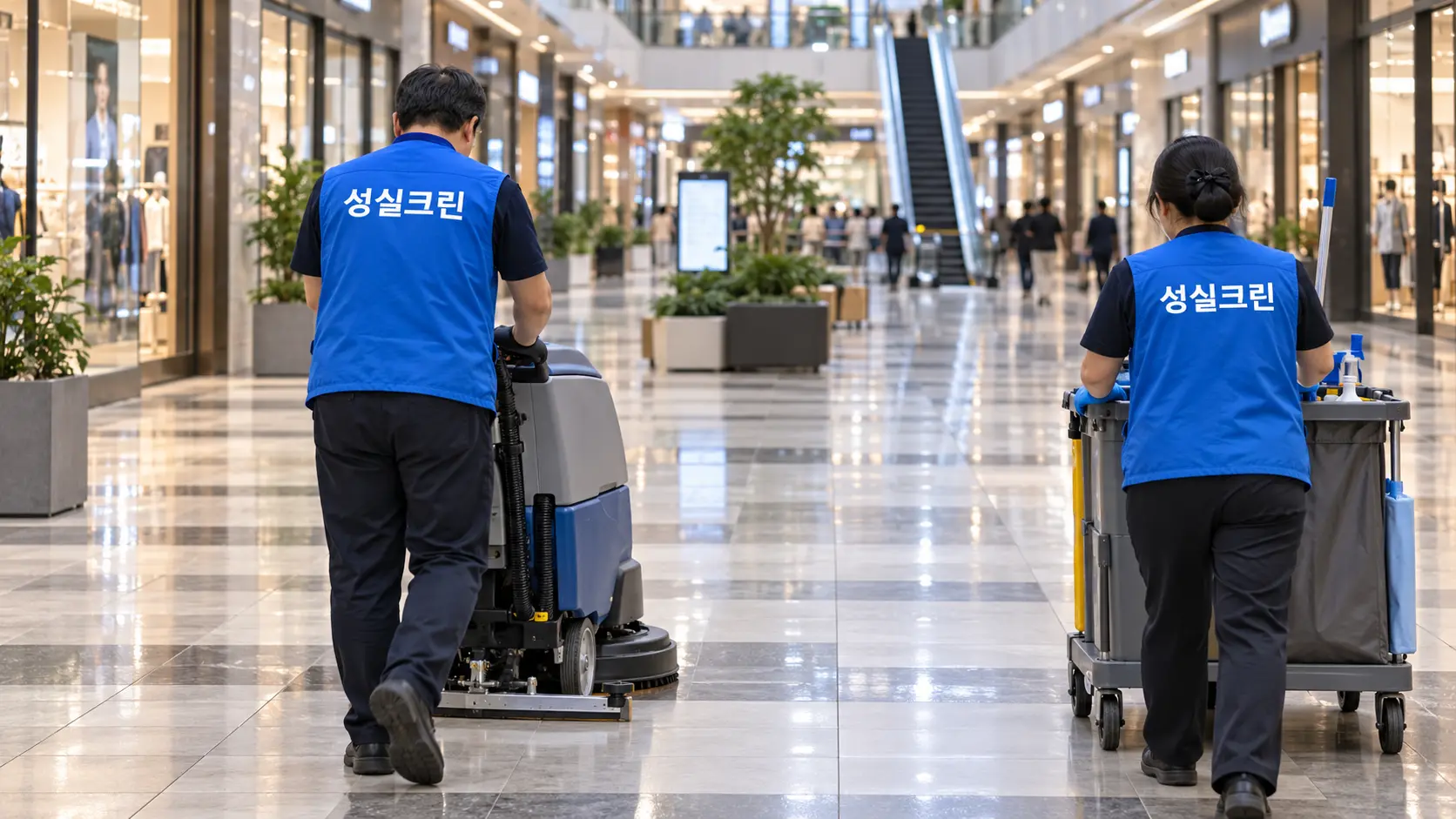 안산시 단원구 팔곡일동 상가청소 전문업체 성실크린